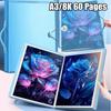 1Pcs A3/8K Photo Album Folder Diamond Painting Stationery Tool Presentation Portfolio  School Office