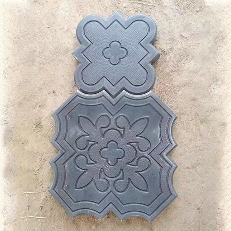 Zementverbundstoff, Rasenpflasterstein, Kunststoffform, Pflasterstein, Gehweg, Bodenfliese, Parkplatz, Chinesischer Knoten