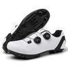 2022 Cross-Strap Lock Road Cycling Shoes with Hard Sole for Mountain Biking and Racing