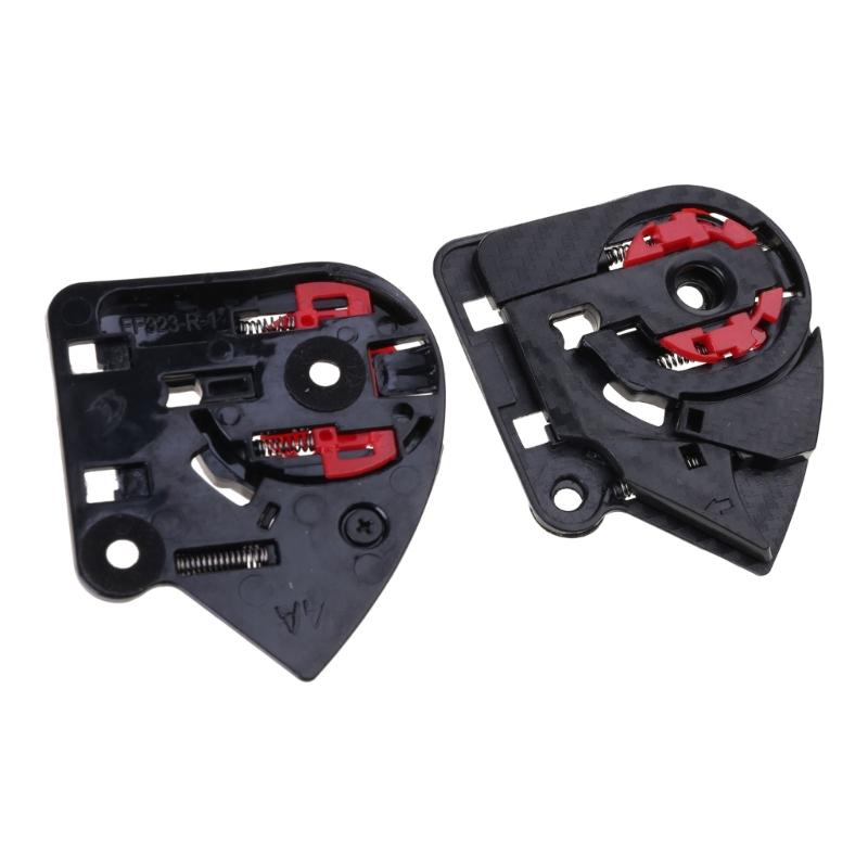 Flip Up Helmet Shield Base Holder 1 Pair Replacement Parts for FF801 FF323 FF390 Windscreen Holder Base Visors Parts