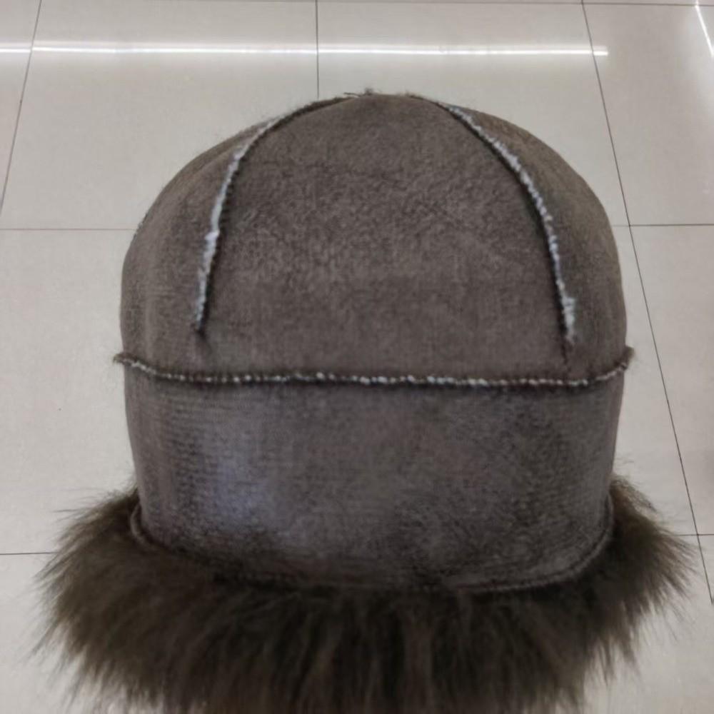 Plush Bucket Hat Leopard Pattern Fisherman Hat Fashion Headwear Winter Hat  Outdoor