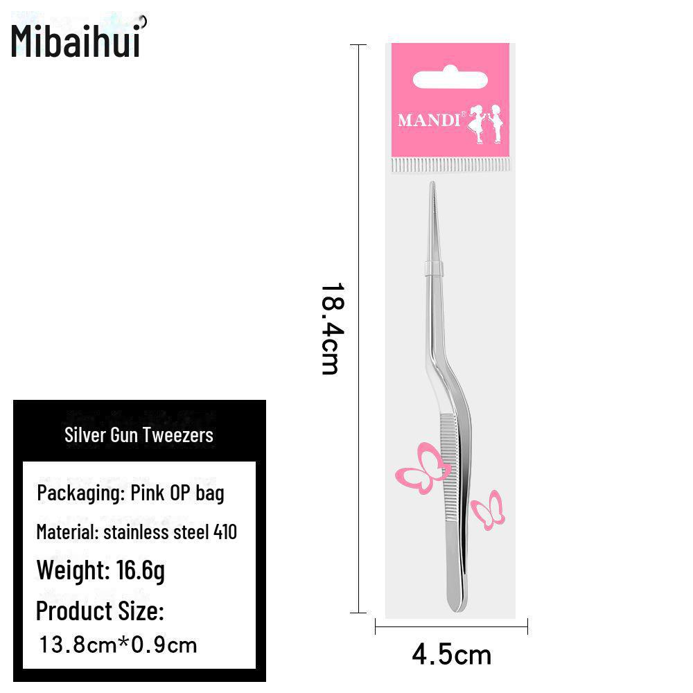 Baby Ear and Nose Cleaning Tweezers - Thickened Earwax and Navel Clip for Children