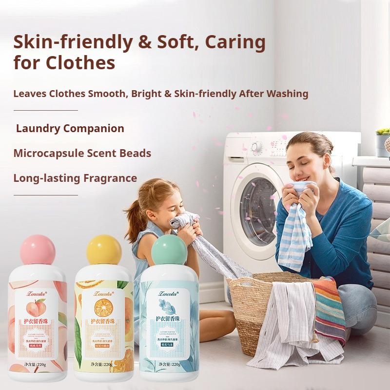 Laundry Scent Beads with Nano Fragrance Capsules Long Lasting Freshness & Fabric Softening Multi Scent Anti Odor Laundry Booster