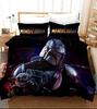 Juego de Ropa de Cama, Serie Mandalorian Tamaño Funda Nórdica de Tres Piezas
