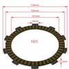 9PC Motorcycle Friction Clutch Disc Plates For Honda VFR800Fi VFR 800 Fi 1998-1999