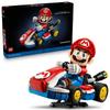 LEGO Super Mario Kart™: Mario and Standard Kart Toy, Birthday Gift, Building Blocks, Mario Merchandise, Vehicle, Miniature Car, Game, 72037