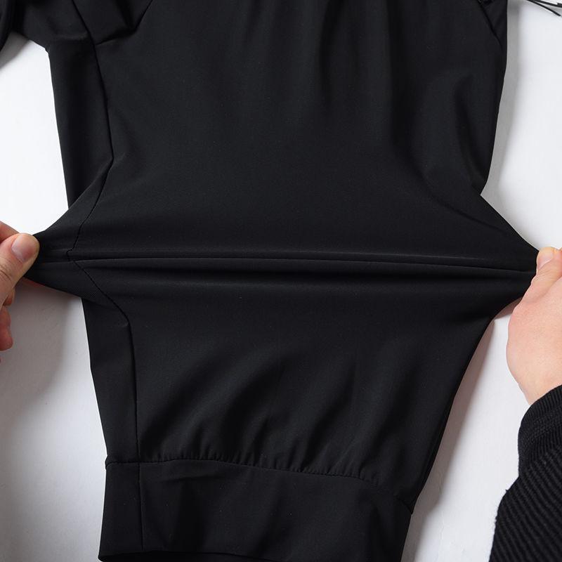 Elastische Sommer-Cropped-Shorts für Herren-Freizeitshorts, Sportverschluss, Schnelltrocknend, Herren-Lockere und Atmungsaktive Mittellange Hosen