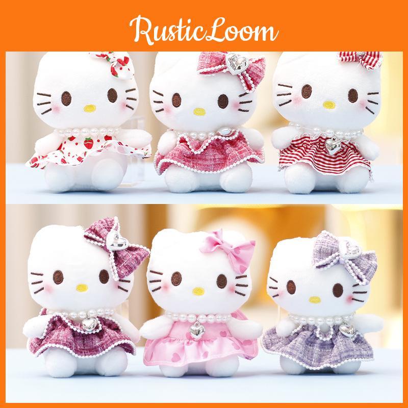 Plush Skirted Doll Keychain Cartoon Toy Backpack Gift Decoration