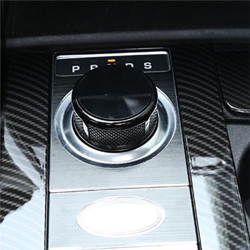 Rotary Shift Lever Knob For Range Rover Evoque Velar SV 2017-2026 Gear Shifter Cap For Land Rover Discovery Black