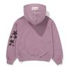 Bluetail Pink Sleeve Star Print Hoodie Azi2ts01pk