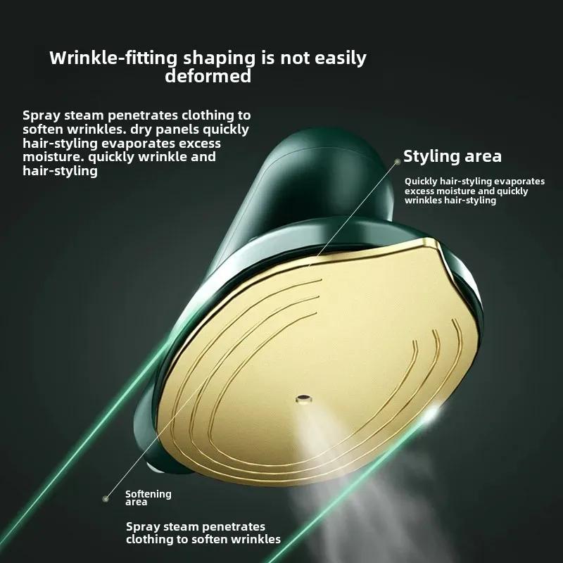 Mini Handheld Travel Ironing Machine Small Size Dormitory Home Use Clothes Steamer And Cleaner Compact Lightweight Portable