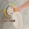 360 Degree Rotating Soap Holder Modern Design Efficient Drainage Soap Container for Bathroom Countertop Organization