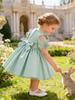 Children's Formal Lace Princess Dress with 3D Flowers