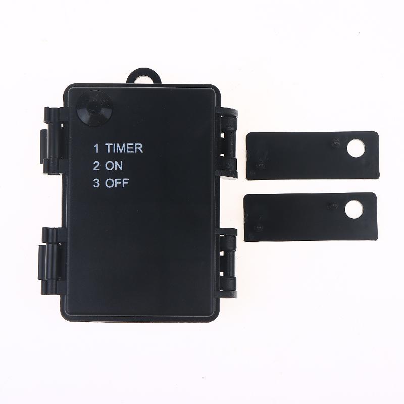 

1 Set 3 Sections Aa Battery Holder 3V No.5 Waterproof And Dustproof Battery Cartridge With Timing Function