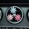 Roztomilá květina Aromaterapie Dekorace výstupu vzduchu do auta Parfémová spona Osvěžovač vzduchu Barevné Flora Decor Auto příslušenství