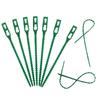 100pcs Reusable 13cm Plastic Plant Support Clips Clamps For Plants Hanging Vine Garden Greenhouse Vegetables Tomatoes Clips