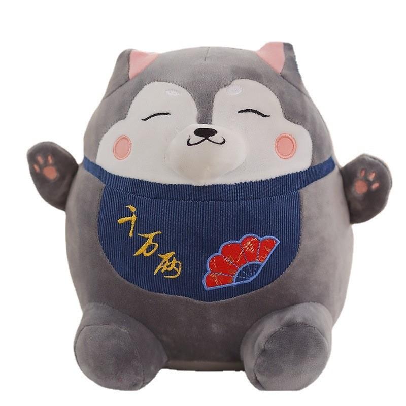 Plush Dog Cute Doll Adorable Shiba Inu And Alaskan Malamute Stuffed Toy Gift