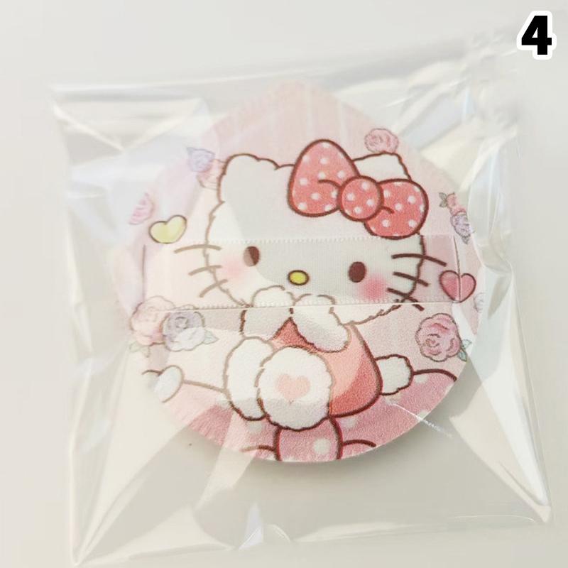 

1/5Pcs Cute Kt Cat Soft Triangular Powder Puff Wet And Dry Dual-Use Concealer Makeup Cushion Sanrio Girls Beauty Makeup Tool