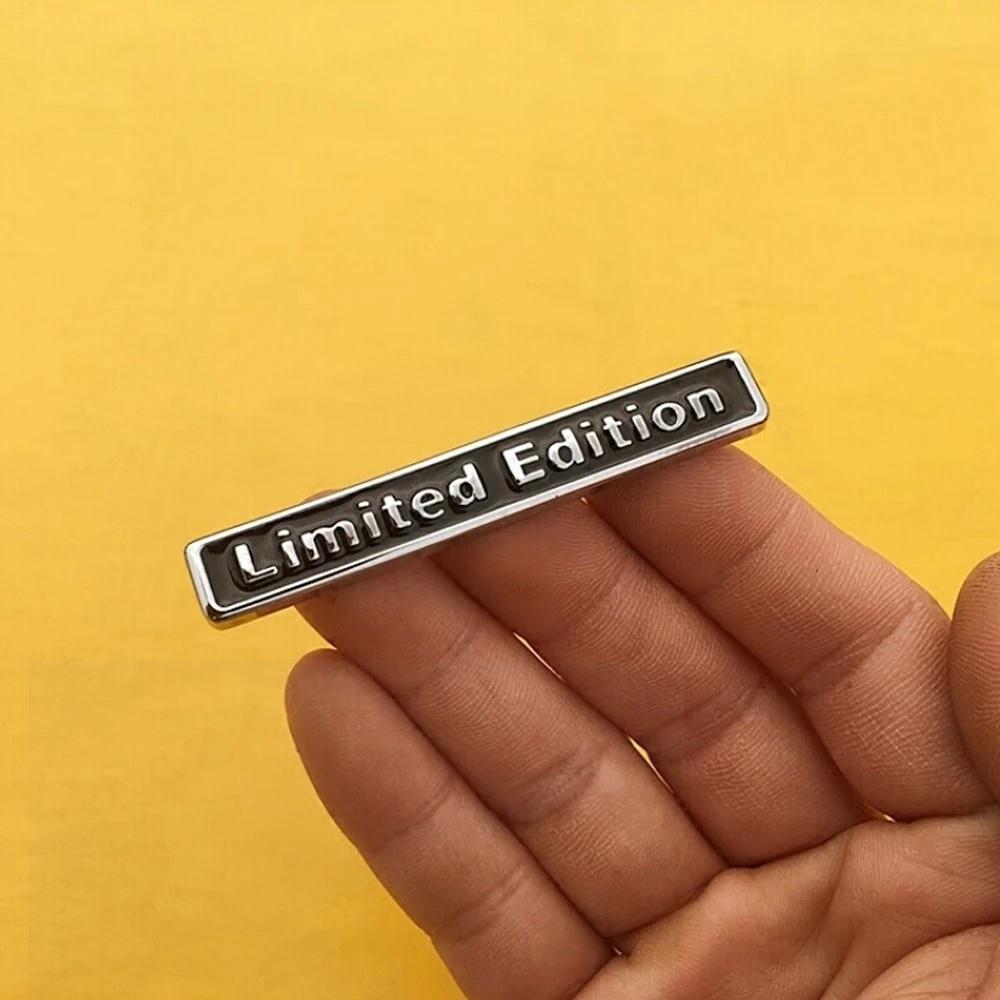 3D Chrome Metal Sticker Car Styling Limited Edition Emblem Badge