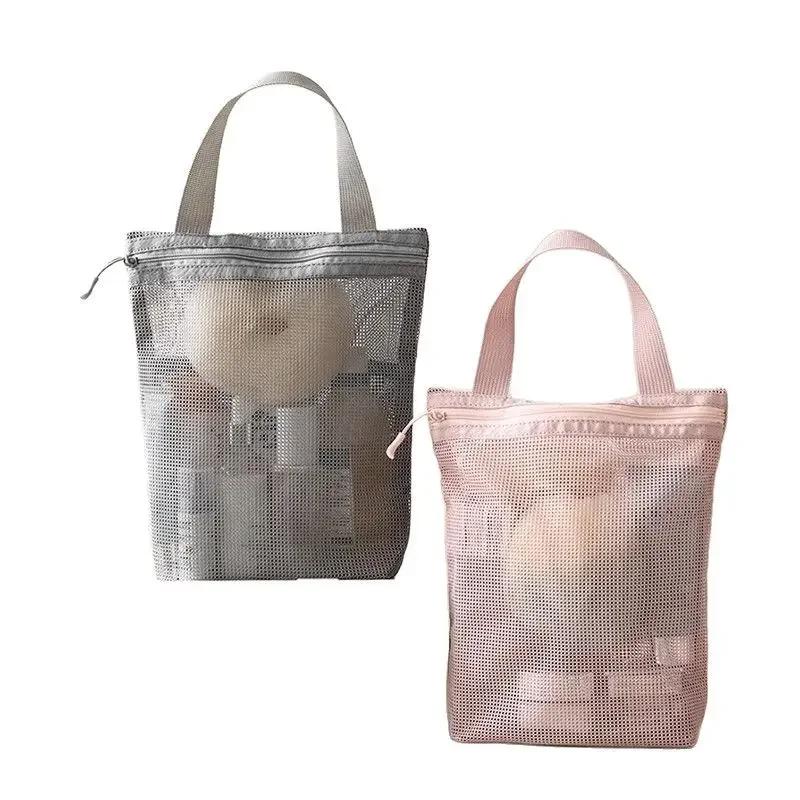 Przenośna poliestrowa kosmetyczka w stylu japońskim na podróż i do przechowywania makijażu