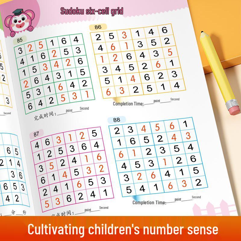 Kids' Sudoku Starter: Step-by-Step Logic & Concentration Game for Primary Students