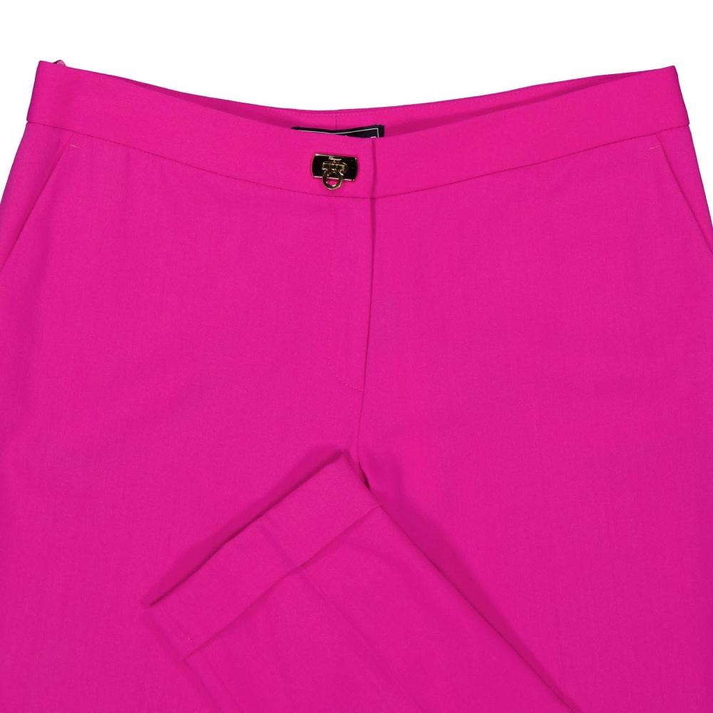 Salvatore Ferragamo Wool Sable TroUsers Size 44  Us Size 10  Fuchsia