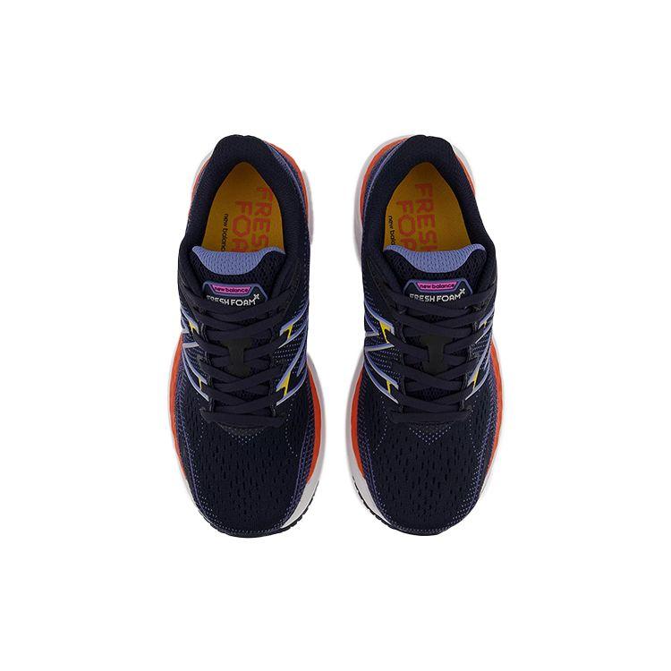 New Balance Scarpe da Ginnastica Donna Fresh Foam X 860v12 Eclipse Night Sky Blu Arancio Vivace W860G12