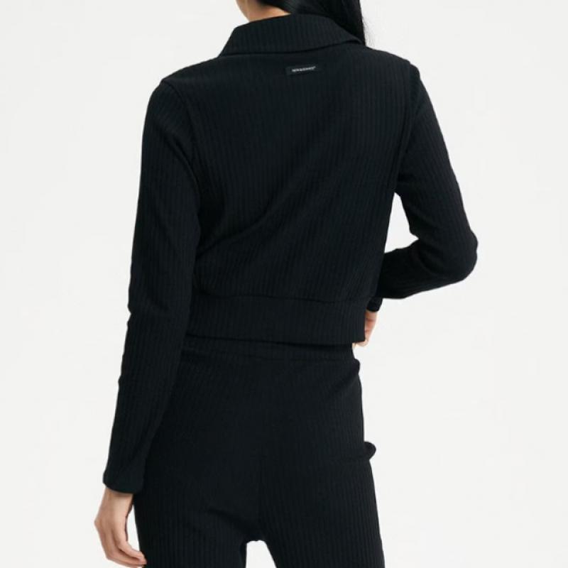 New Balance Half Club New Balance Women S 2 Way Ribbed Collar Zip Up Jacket Nbm