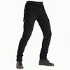 New Product Motorcycle Jeans Men's Winter Fleece Cycling Pants Multi-Bag Motorcycle Cargo Pants Silicone Protector