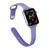 Slim Waist Silicone Watch Strap for Apple Watch Series 1-12, Ultra 1-3, SE3