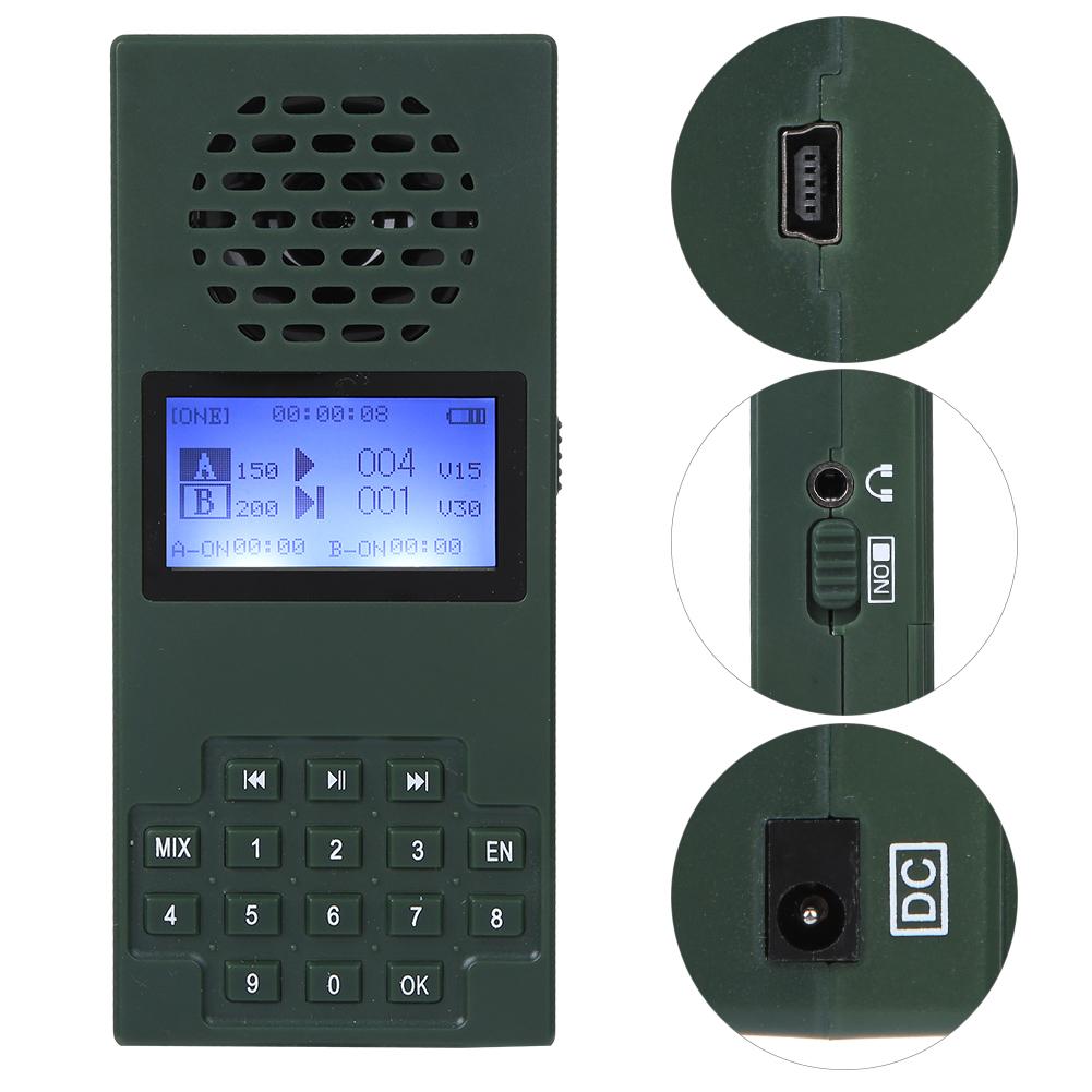 BK1526MIX Plastic Combined Sound Portable Electric Bird Sound Player MP3 Voice Speaker