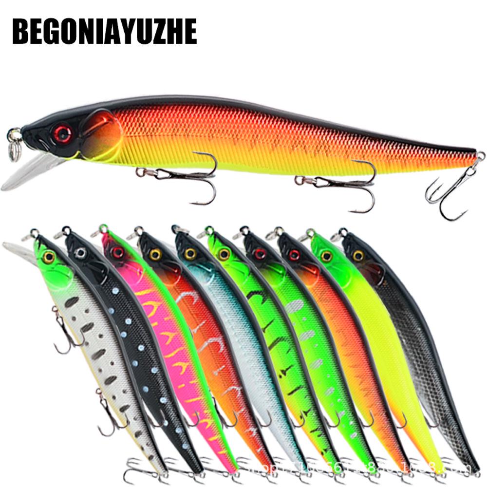 Sinking Minnow Lure 12cm 13.5g Realistic Sea Fishing Bait