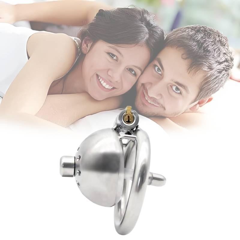 Ultra-compact Chastity Lock For Men Stylish And Discreet Adult Toy For Control