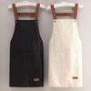 1Pcs with Pockets Kitchen Cooking Apron Waterproof Work Uniform  for Hotel Resturant Coffee Shop