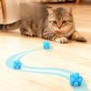 Cat Toy Polygonal Elastic Ball, Bite-resistant Teasing Cat Ball, High Elastic Toy Ball, Cat Self-pleasure Relief Pet Toy