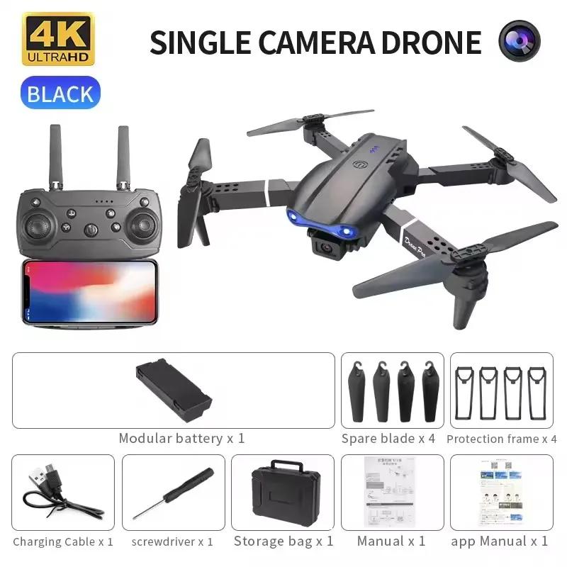 E99 Pro K3 Drone Quadcopter Remote Control Handle Four Axis Aircraft HD 6K Photography UAV Altitude Fixation Helicopter Toys