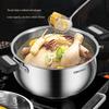 Kangbach Lechu 304 Stainless Steel Soup Pot with Standable Lid