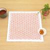 OLYMPUS Thread Sashiko Flower Konpeito Kit, Single-Stitch Dishcloth, (Candy Cane) SK-317