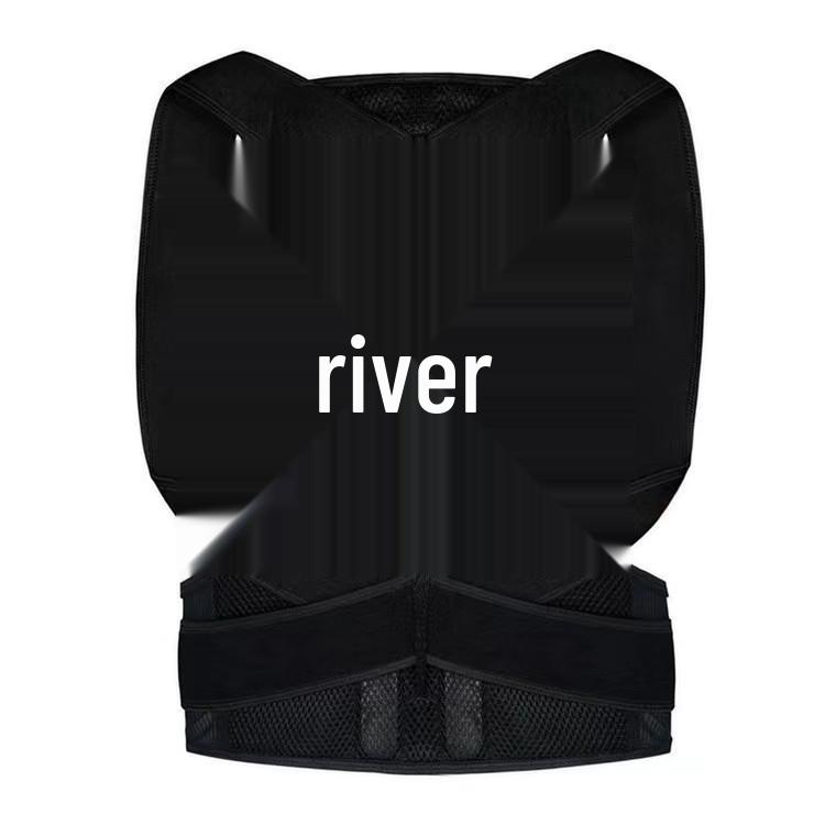 

Эргономичный пояс-корректор осанки для взрослых и детей - Поддержка против сутулости для мужчин, женщин и студентов. Triple Extra Large чёрный