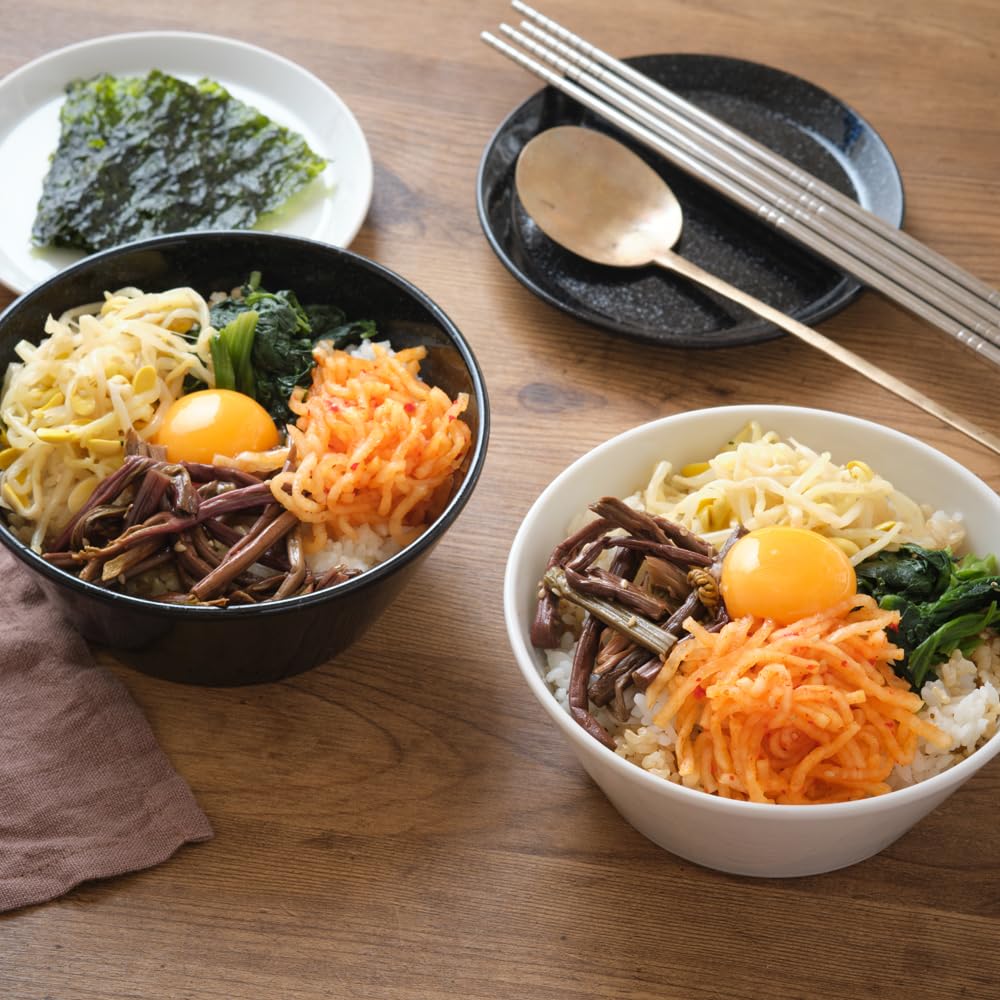 [Offiziell] YAMATSU STANDARD [Schale 16cm - 5er Set] Kleiner Teller, Tiefer Teller, Beilagenschale, Donburi-Schale, Suppenschale, Spülmaschinenfest, Mikrowellenfest