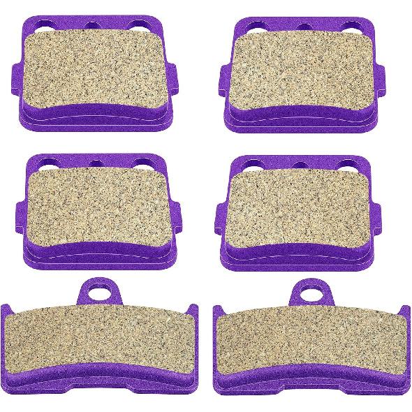 

SCITOO Carbon Fiber Brake Pads Fit for 02 03 04 05 06 07 08 for Yamaha Grizzly