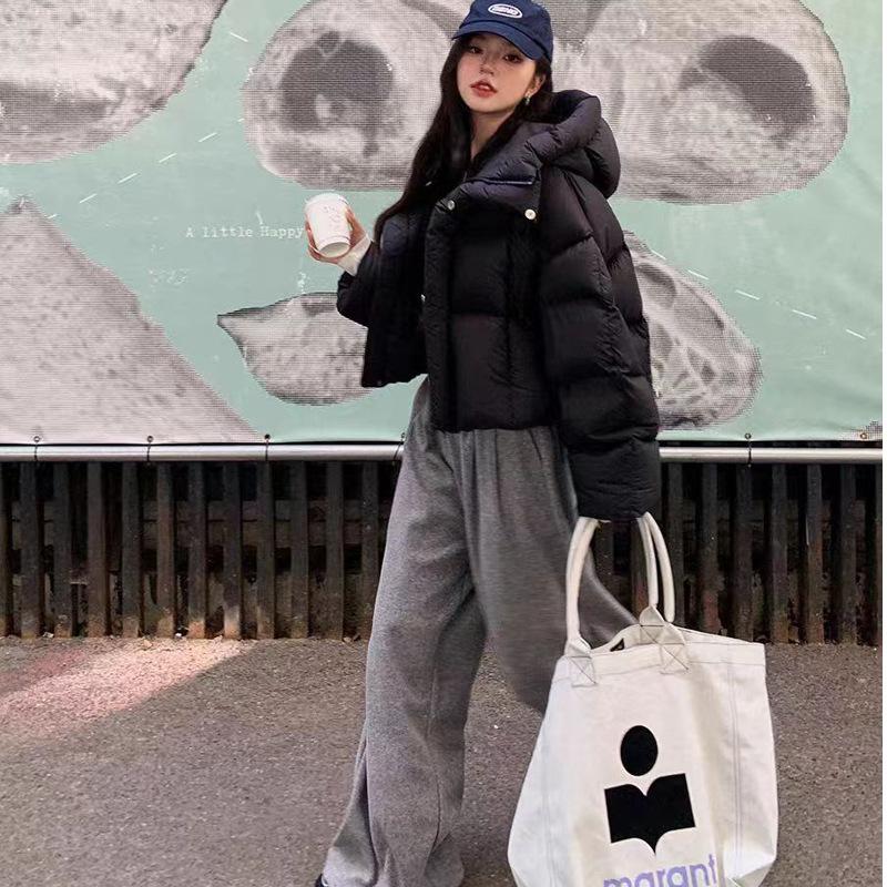 Women's new winter cotton-padded clothes, fashion jackets, cotton-padded jackets, short down cotton-padded clothes, thickened small people.