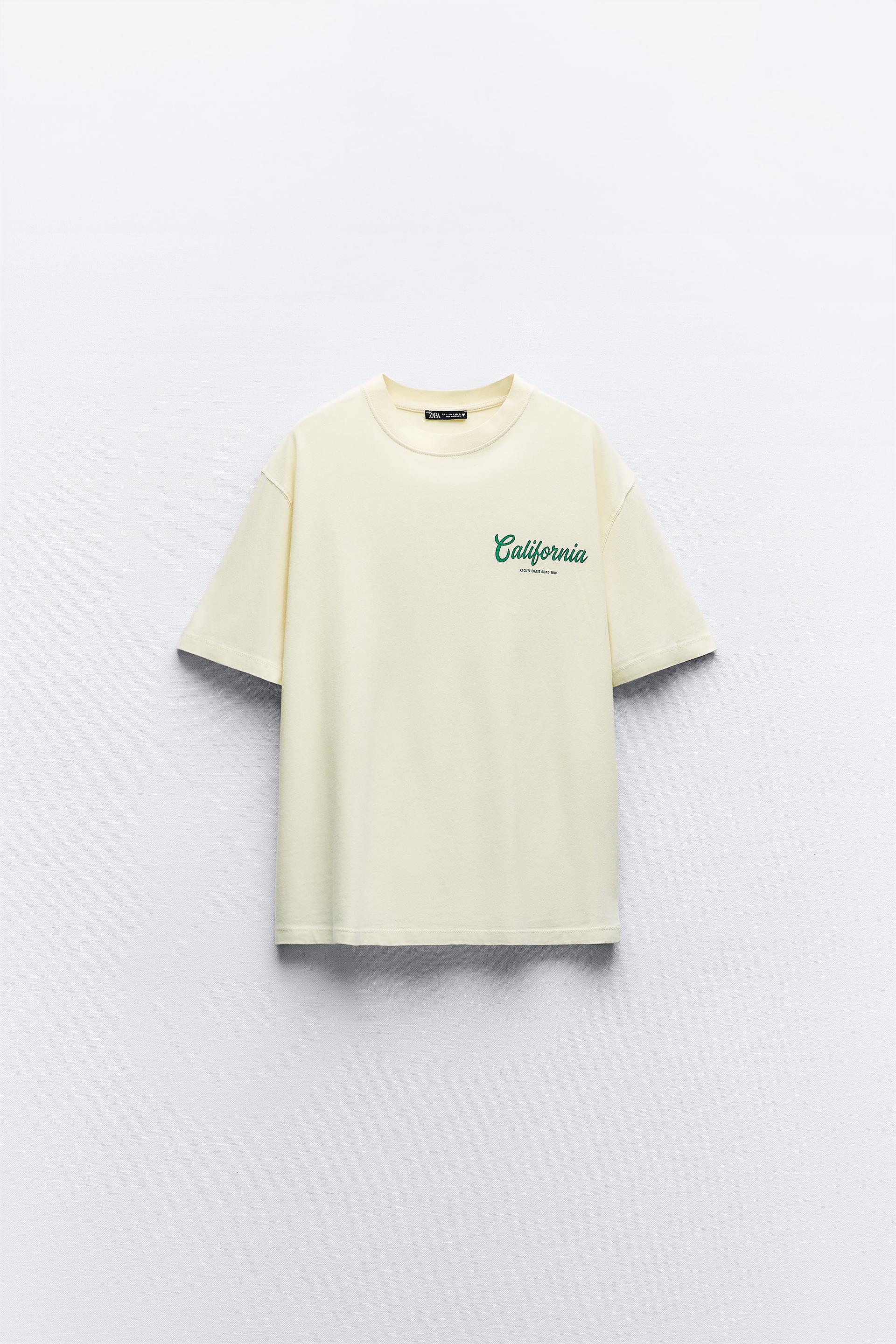 

ФУТБОЛКА С ЭФФЕКТОМ И СЛОГАНОМ