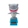 Car Ornament Dashboard Bobbling Dancing Toys Solar Powered Shark Shaking Head Toy Solar Swing Shark