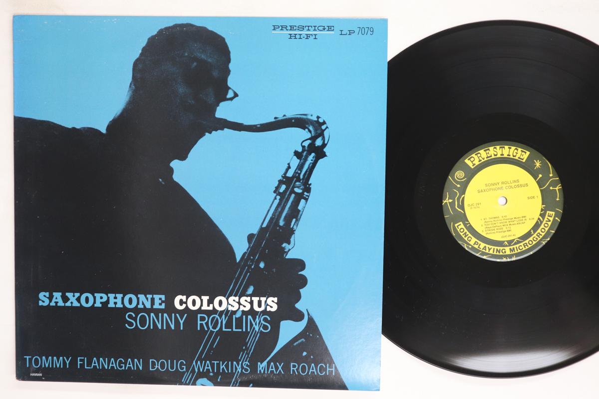 

LP Record SONNY ROLLINS Saxophone Colossus OJC291 ORIGINAL JAZZ C 1987 US Jazz Used
