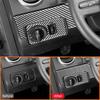Soft Carbon Fiber Auto Headlight Head Light Lamp Buttons Switch Panel Decoration Sticker For Ford Mustang 2005-2009 Accessories