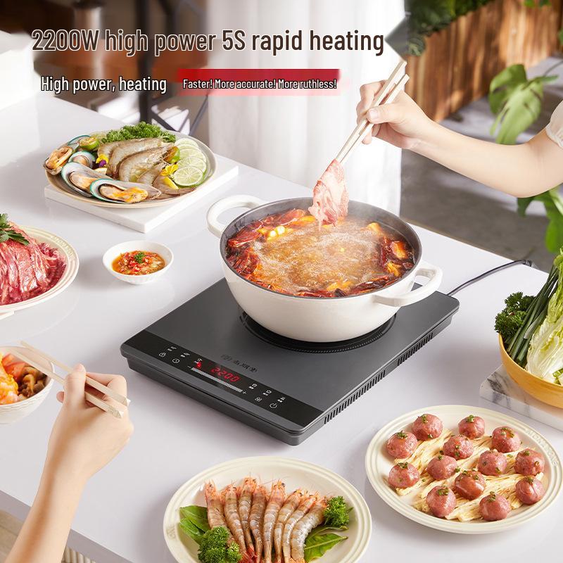 Shangpengtang Smart Slim Induction Cooker: Even, Continuous Heating for Hot Pots & Stir-Fries At Home.