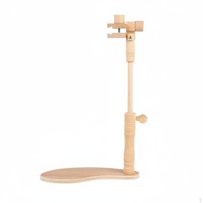 Seated Embroidery Stand Adjustable Frame with Hands Cross