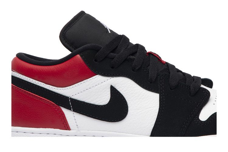 Kids' Sneakers Jordan 1 Low Black Toe (2019) (GS) White/Black-Gym Red