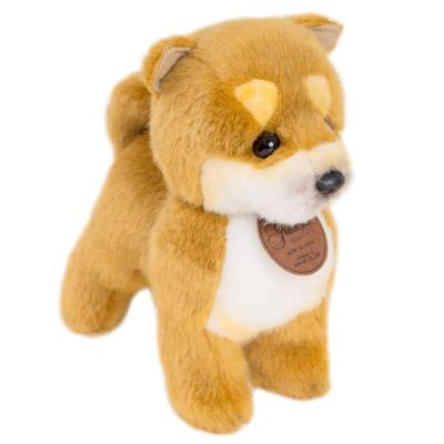 Sanei Boeki Original Plush Graceful In Shiba Inu Standing Brown X D24 X Dog (Made Japan) (S) W12.5 H21.5cm I-6857